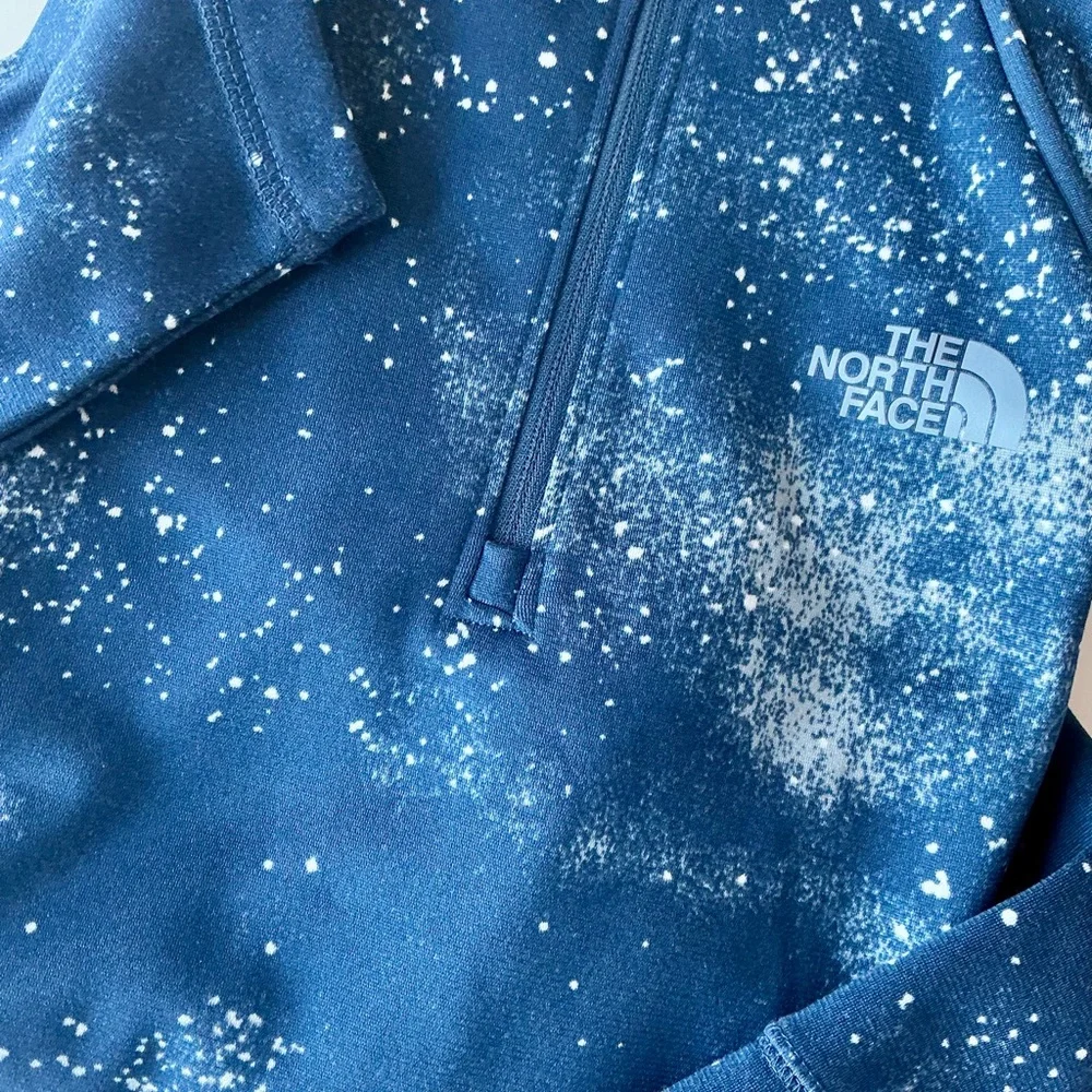NWT The North Face Celestial Stars 1/4 Zip Sz Lg - Picture 4 of 6